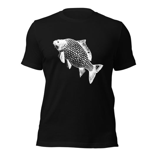 t-shirt carp fishing black